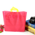 30*40 Logo Print Plastic promotional with handle Shopping Bag
